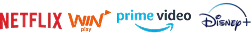 Netflix, Win, Prime vídeo ou Disney